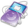 iPod Video Violet Apple Icon 96x96 png